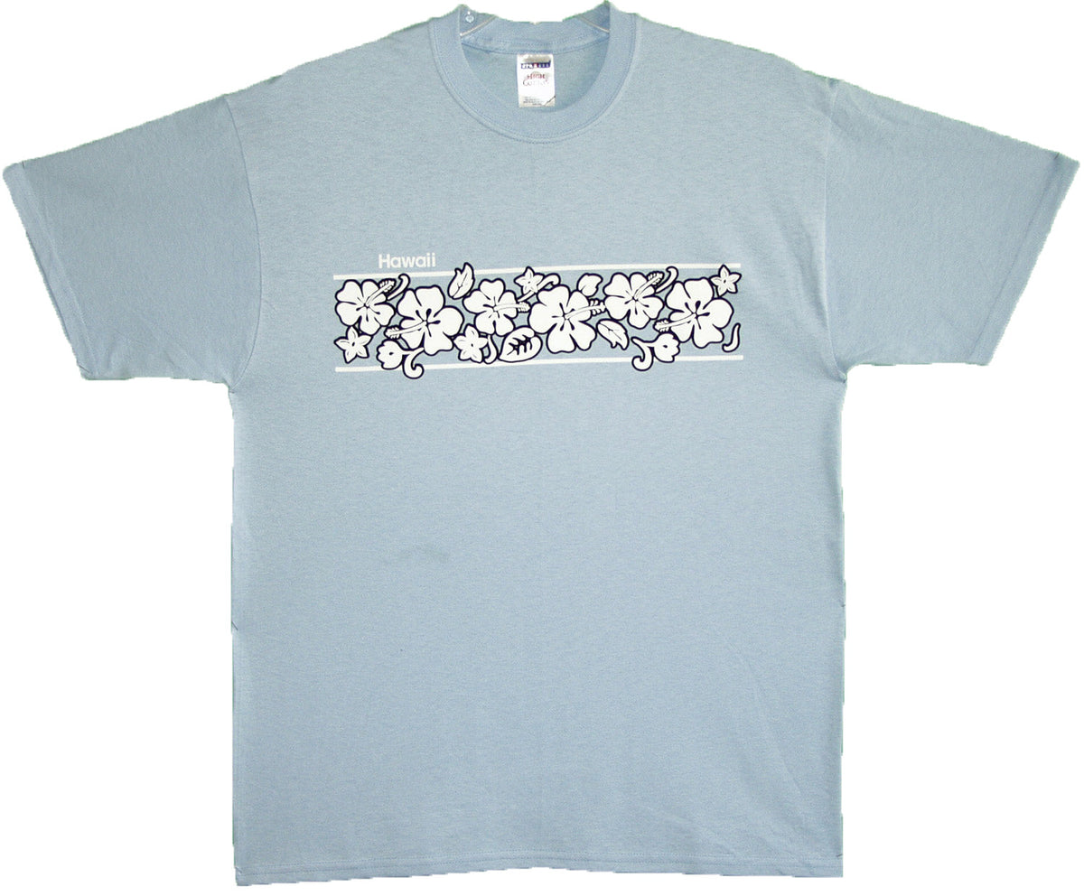 Hibiscus Chest Band T-Shirt — T-Shirts — RJC (view 4)