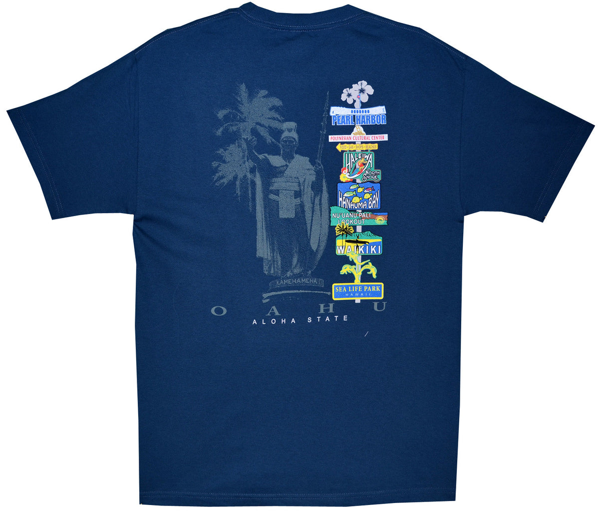 Oahu Sign Post T-Shirt — T-Shirts — RJC (view 5)