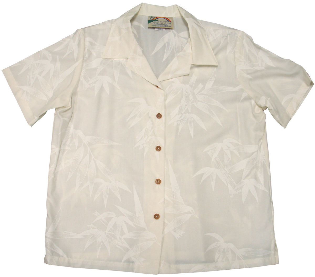 Simple Bamboo Women's White Shirt