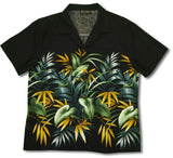Bamboo Bottom Border Women's Camp Shirt