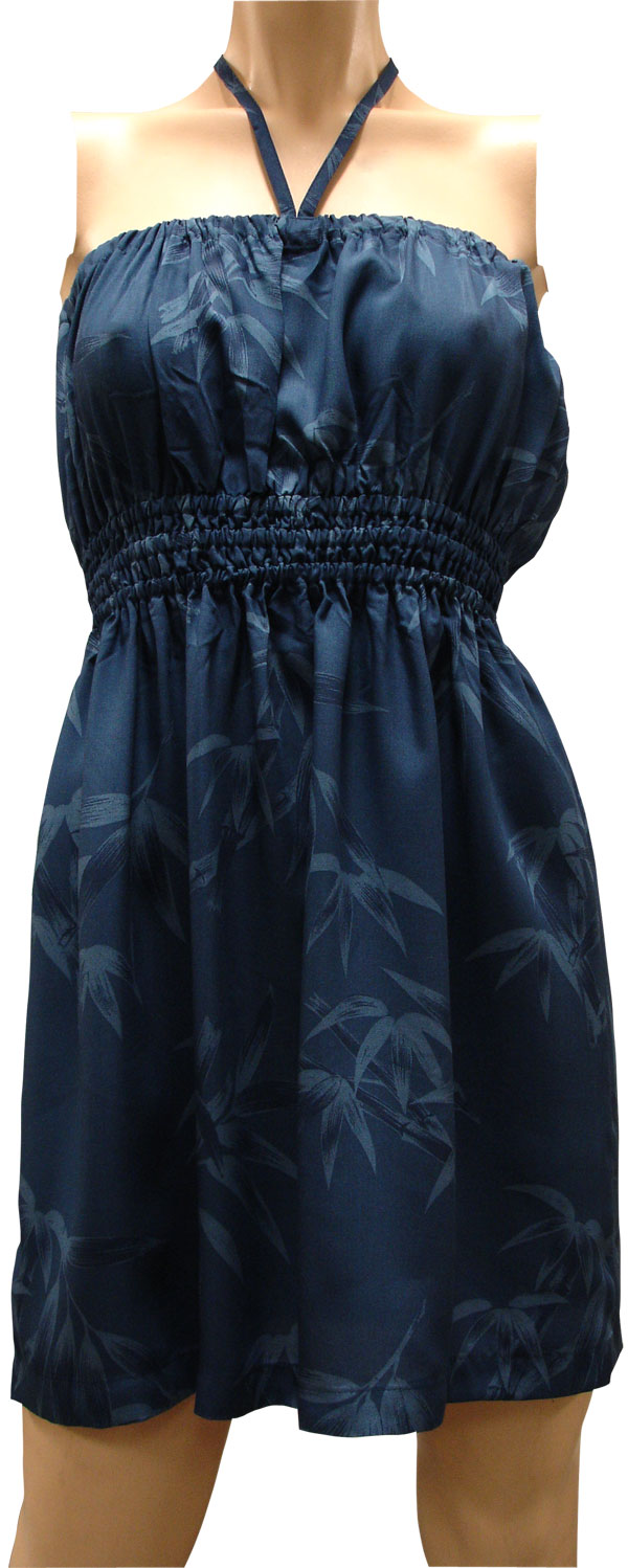 Simple Bamboo Elastic Waist Sundress