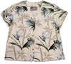 Bamboo Paradise Collarless Blouse