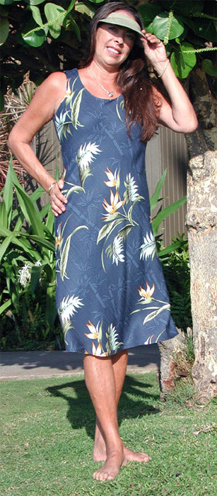 Bamboo Paradise Bias Cut Flared Tank