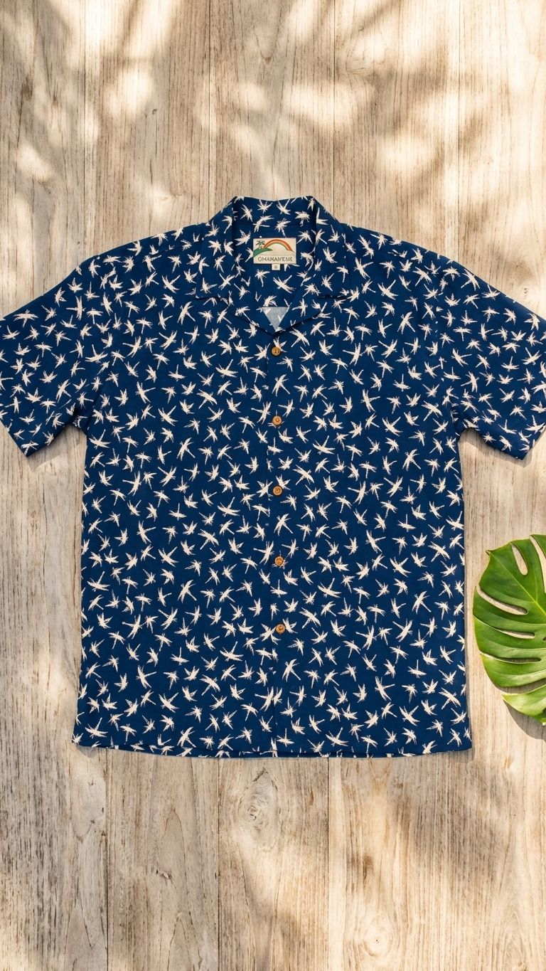Paradise Found Men's Tom Selleck Magnum Bamboo Hawaiian Shirt — Men's Rayon Shirts — Paradise Found