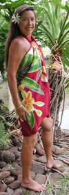 Batik Full Size Beach and Pool Cover Up Sarong Pareo Wrap