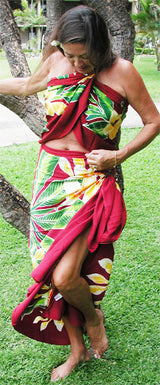 Batik Half Size Polynesian Pareo