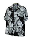 Pictorial Hibiscus Monstera Men's Shirt — Men's Cotton Shirts — Pacific Legend
