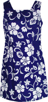 Classic Hibiscus Women's A-Line Hawaiian Dress
