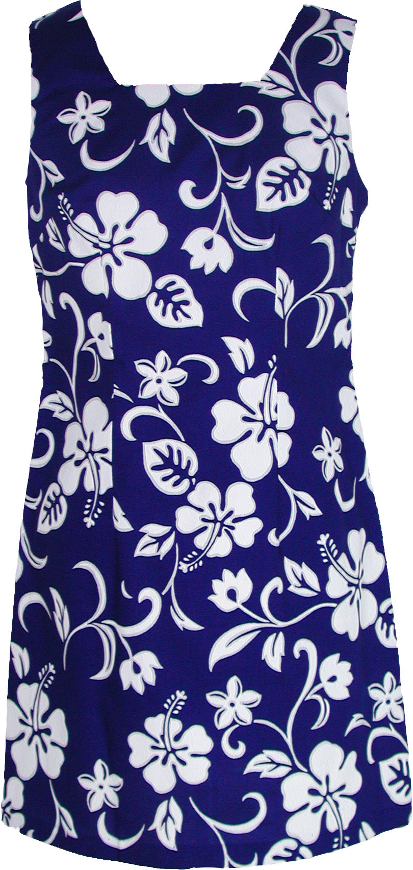 Classic Hibiscus Women's A-Line Hawaiian Dress