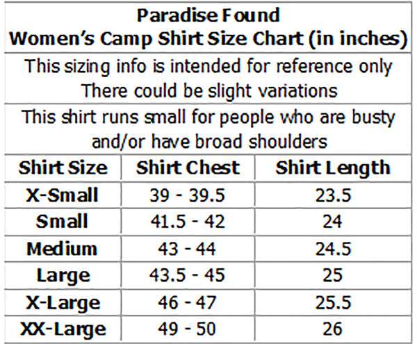 Bamboo Paradise women's paradise found shirt — Women's Camp Shirts — Paradise Found (view 8)