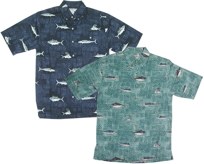 S &M - Big Game Fishing Adventure cotton Shirt