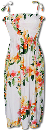 Nadina Plumeria Short Smocked Dress