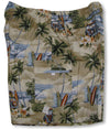 Big Wave Woodie Surfboards Men's Cargo Shorts