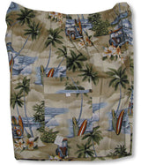 Big Wave Woodie Surfboards Men's Cargo Shorts