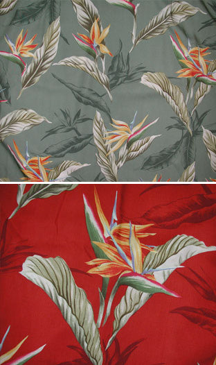 Bird of Paradise #4 Collarless Blouse