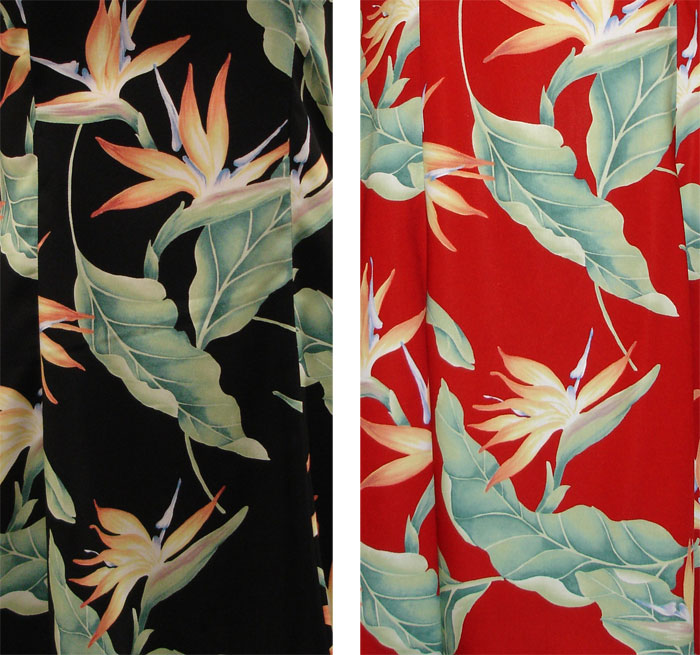 Bird of Paradise #5 Collarless Blouse