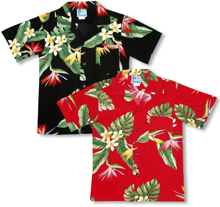 Bird of Paradise Display Boy's Shirt