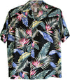 Bird of Paradise Hawaiian Mens Shirt