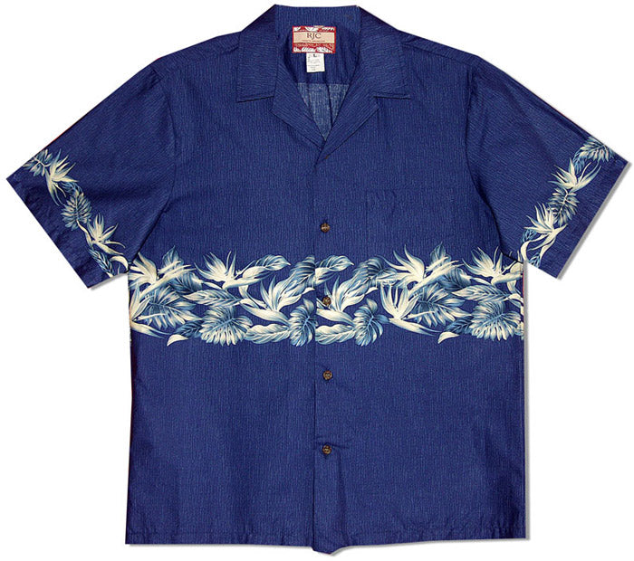 Bird of Paradise Monstera Men's Shirt