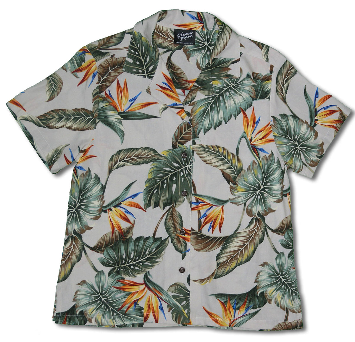 Bird of Paradise Summer Women's Camp Shirt