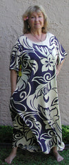 Bold Beach Botanic Dress with Pockets