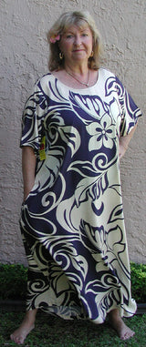Bold Beach Botanic Dress with Pockets