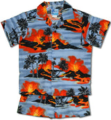 Kilauea Big Island Volcano Boy's 2pc