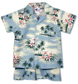 Plumeria Island boy's 2pc