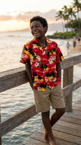 Brilliant Hawaii Sunset Boy's Shirt