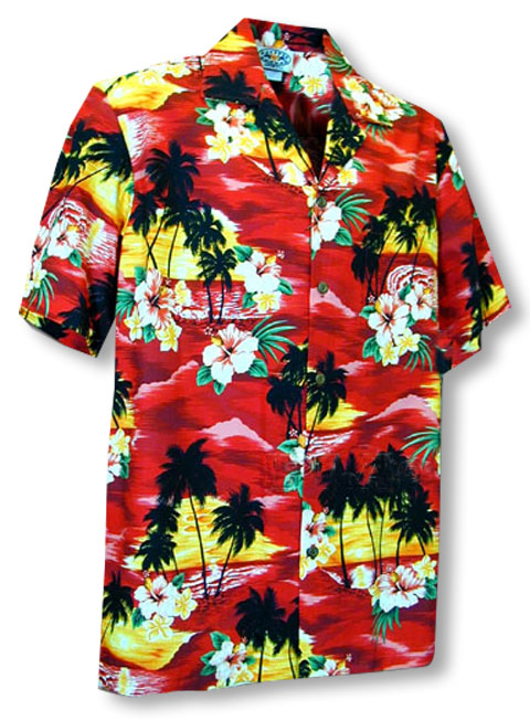 Brilliant Hawaii Sunset Boy's Shirt