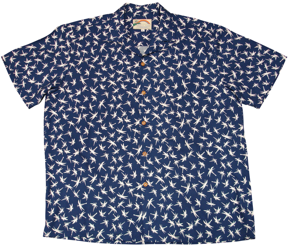 Paradise Found Men's Tom Selleck Magnum Bamboo Hawaiian Shirt