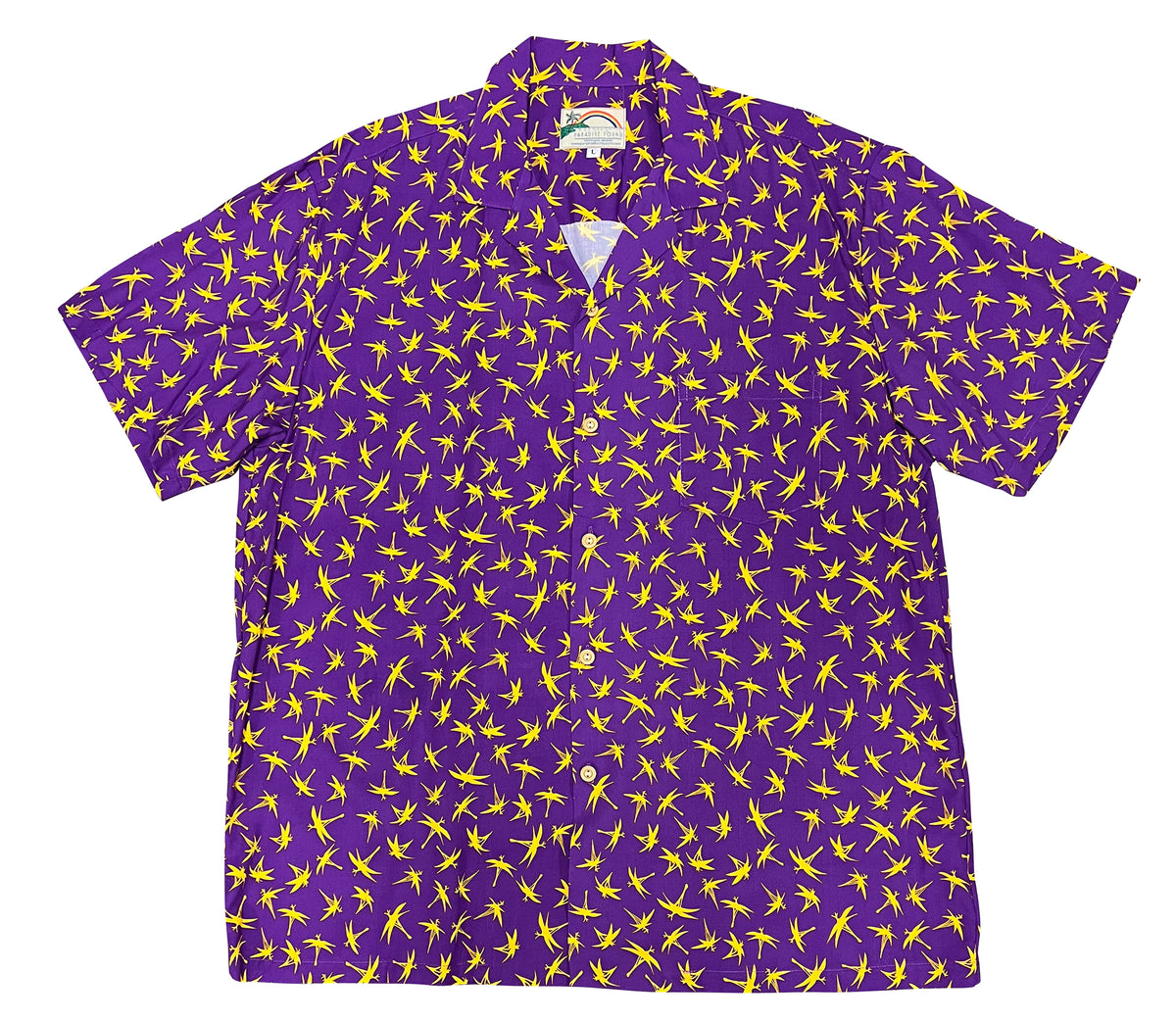 Paradise Found Men's Tom Selleck Magnum Bamboo Hawaiian Shirt