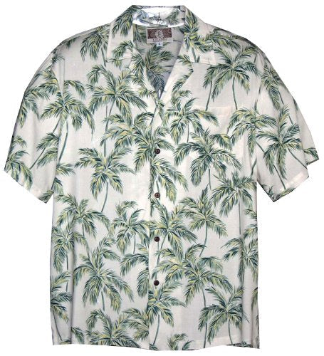 Palm Trees Men's Rayon Shirt — Men's Rayon Shirts — RJC (view 10)