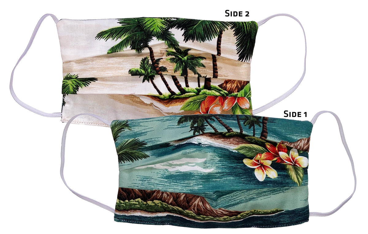 2pc Reversible & Insert-able Pleated Face Masks — Face Masks — RJC (view 5)