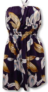 Calla Lily Elastic Waist Sundress