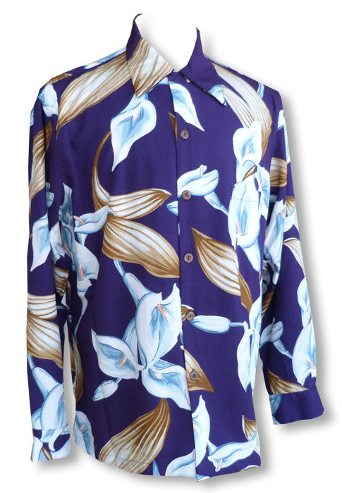 Calla Lily Men's Long Sleeve Shirt