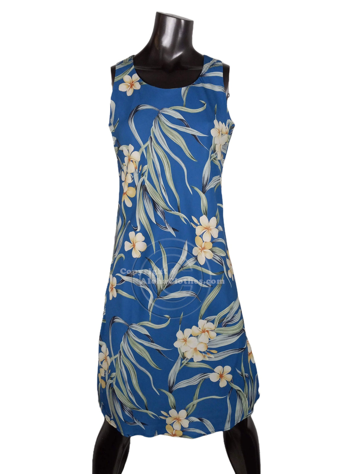 Melia Plumeria Women's Short Tank Flare Dress — Women's Tank Dresses — Paradise Found (view 4)