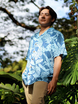 Hala Pineapples Aloha Men Shirt — Men's Rayon Shirts — RJC (view 4)