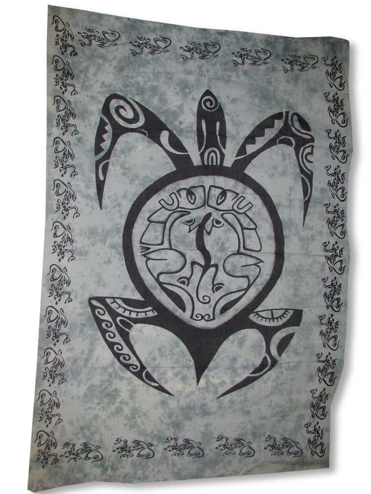 Tattoo Turtle Unisex Full Size Sarong Cover-Up