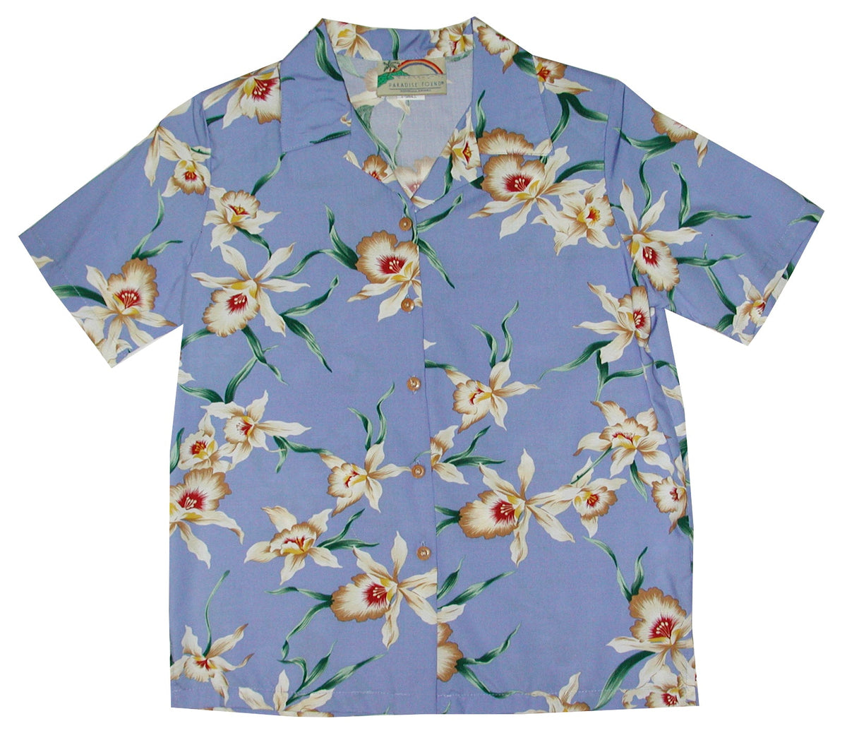 Star Orchid women's paradise found shirt — Women's Camp Shirts — Paradise Found (view 7)