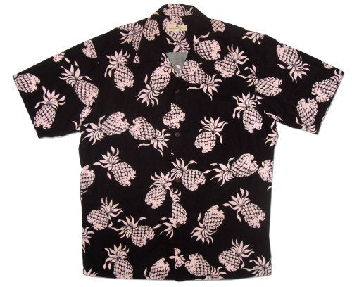 Pineapples Men's Vintage Shirt — Men's Rayon Shirts — RJC (view 11)