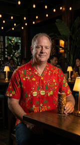 Christmas Ornaments Men's Shirt — Men's Cotton Shirts — Pacific Legend