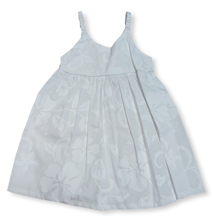 Classic Hibiscus Girl's Bungee Dress