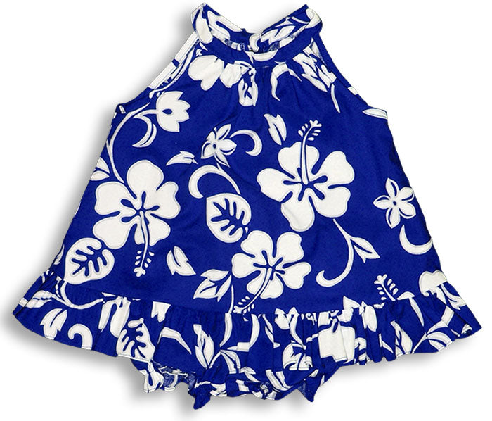Classic Hibiscus Halter 2pc