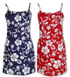 Classic Hibiscus Petite Empire Dress