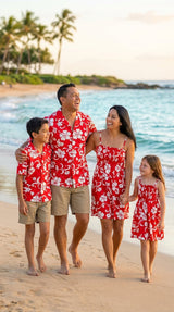 Classic Hibiscus Smocked Dress — Women's Sun Dresses — RJC (view 7)