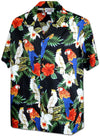 Cockatoo and Jungle Parrots Men's Shirt
