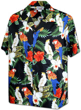Cockatoo and Jungle Parrots Men's Shirt