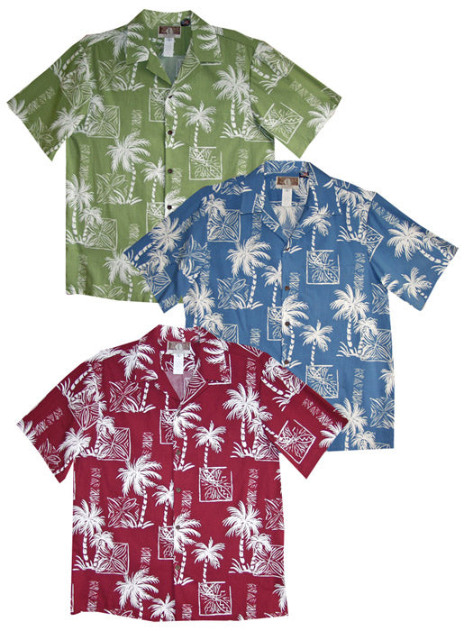 Coconut Tree Heritage Peached Cotton Shirt