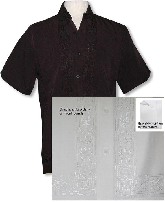 Cubavera Men's Embroidered Dress Shirt